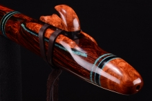 Cocobolo Native American Flute, Minor, Bass G-3, #G39B